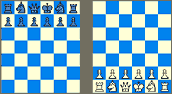 Lilliputian Monochromatic Alice Chess
